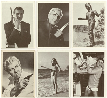 1965 Philadelphia Gum "James Bond - 007" Complete Set (66)